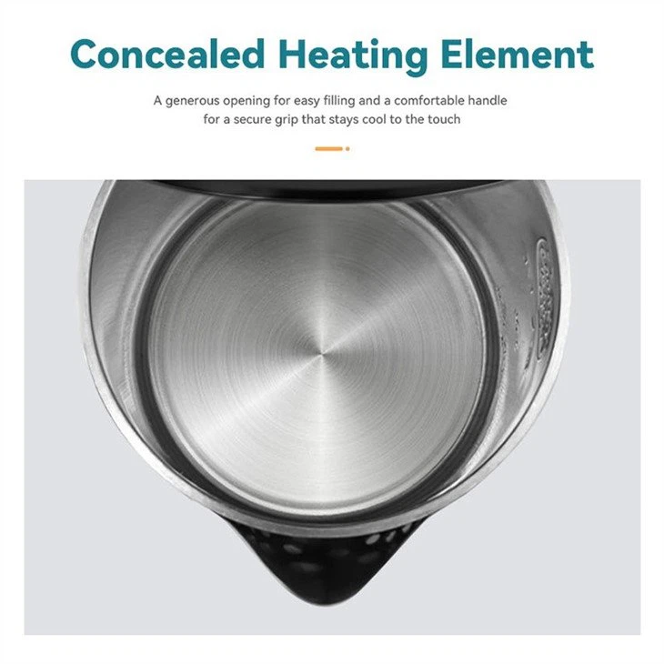 double wall stainless steel electric kettle