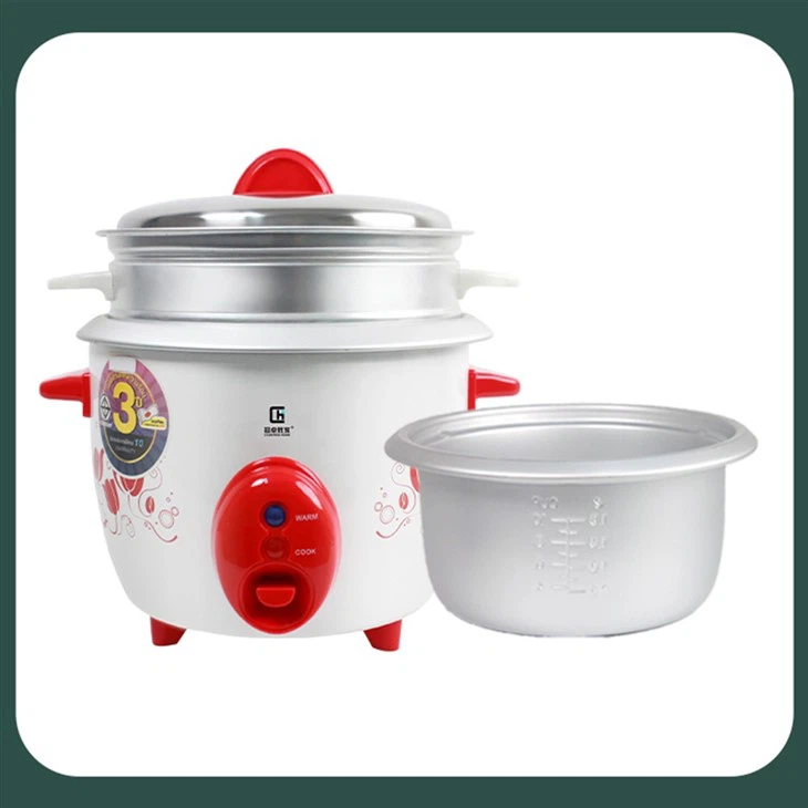Red PP Color Drum Rice Cooker